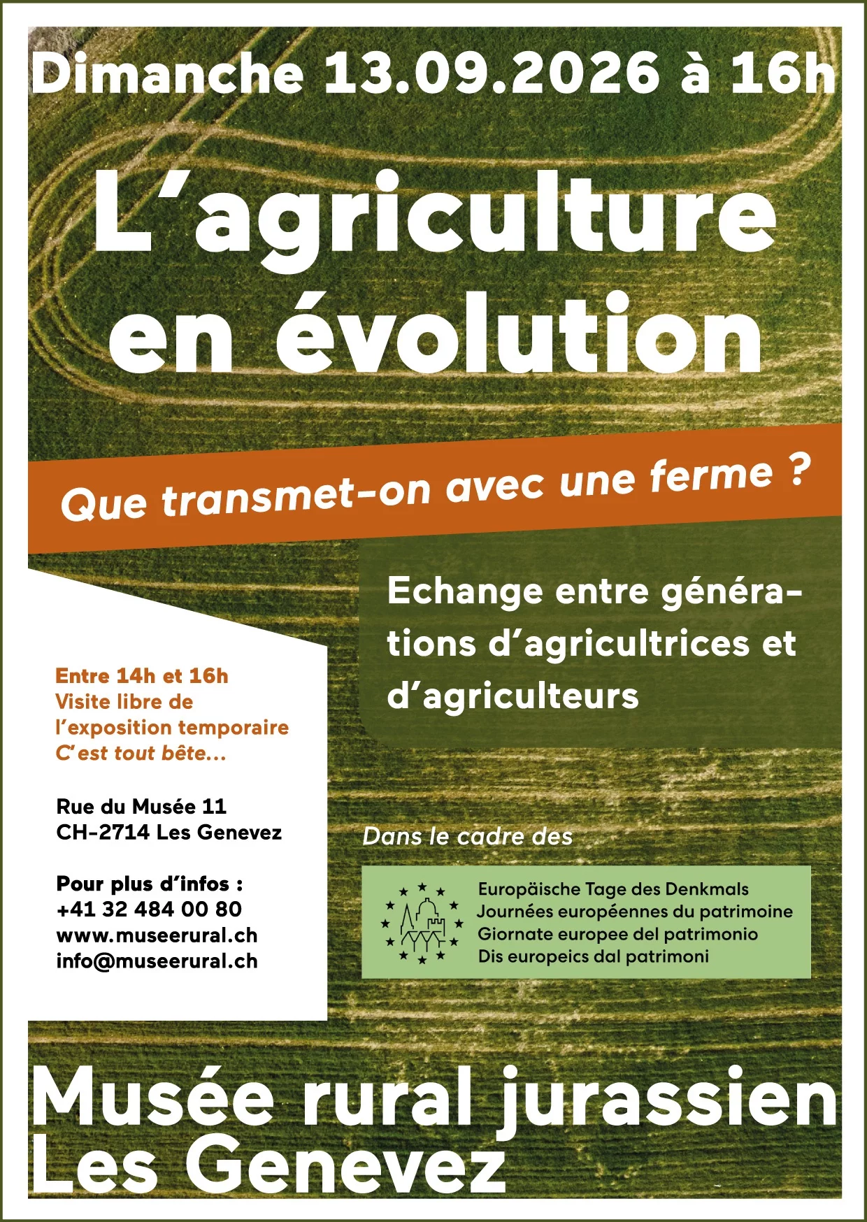 Musée rural jurassien - L'agriculture en évolution